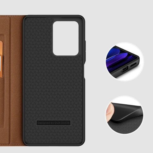 Etui Dux Ducis Skin X2 Xiaomi Redmi Note 12 brązowe