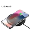Hurtownia GSM - Încărcător wireless USAMS Fast Zodi Series negru (US-CD30) - USA975 - {ean13} - Hurt
