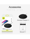 Hurtownia GSM - Încărcător wireless USAMS Fast Zodi Series negru (US-CD30) - USA975 - {ean13} - Hurt