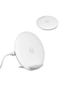 Hurtownia GSM - Bezdrátová nabíječka USAMS V-Series rychlé nabíjení bílá/white (US-CD33) - USA976 - {ean13} - Hurt