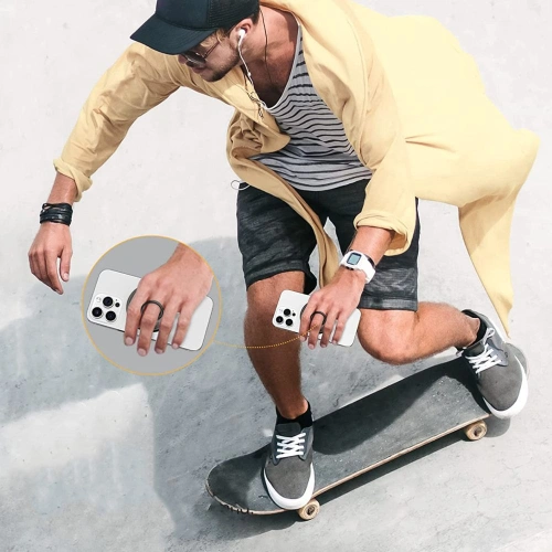 Uchwyt na palec Tech-Protect Magnetic MagSafe Phone Ring Grey