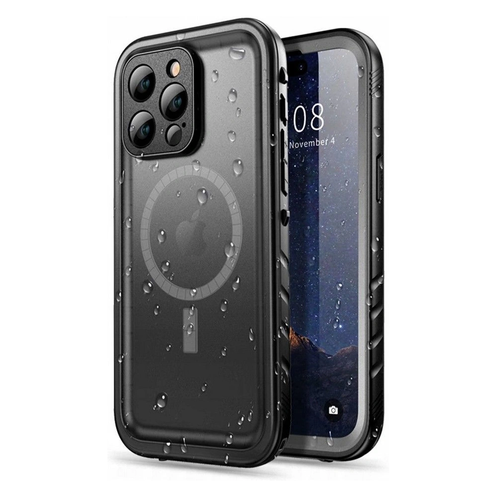 Hurtownia GSM - Etui Tech-Protect Shellbox MagSafeIP68 Apple iPhone 14 Pro Schwarz - THP1953 - {ean13} - Hurt