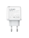 Hurtownia GSM - Hálózati töltő LDNIO A2528C 2xUSB-C 35W + USB-C/USB-C kábel - LDN446 - {ean13} - Hurt