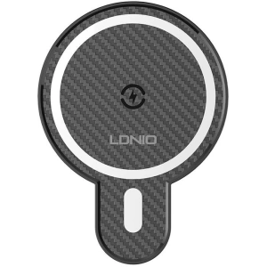 Wholesale LDNIO MA20 Car Mount Holder with Wireless Charger 15W (black) - LDN449 - {ean13} - Hurt