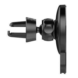 Wholesale LDNIO MA20 Car Mount Holder with Wireless Charger 15W + Metal Ring (black) - LDN450 - {ean13} - Hurt