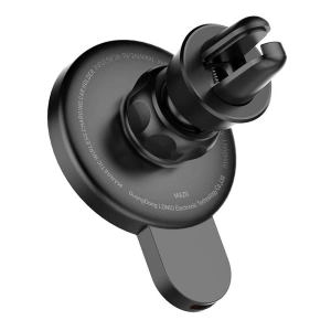 Wholesale LDNIO MA20 Car Mount Holder with Wireless Charger 15W + Metal Ring (black) - LDN450 - {ean13} - Hurt