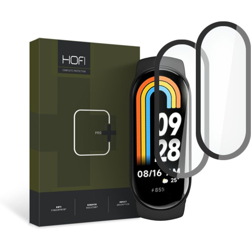Hofi Distributor - 9490713935378 - HOFI382 - Hofi Hybrid Pro+ Xiaomi Smart Band 8/8 NFC Black [2 PACK] - B2B homescreen