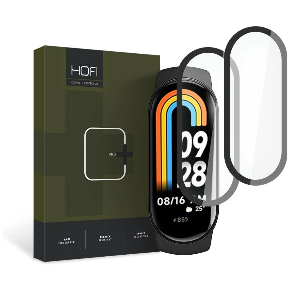 Hurtownia GSM - Hofi Hybrid Pro+ Xiaomi Smart Band 8 / 8 NFC / 9 Black [2 PACK] - HOFI382 - {ean13} - Hurt