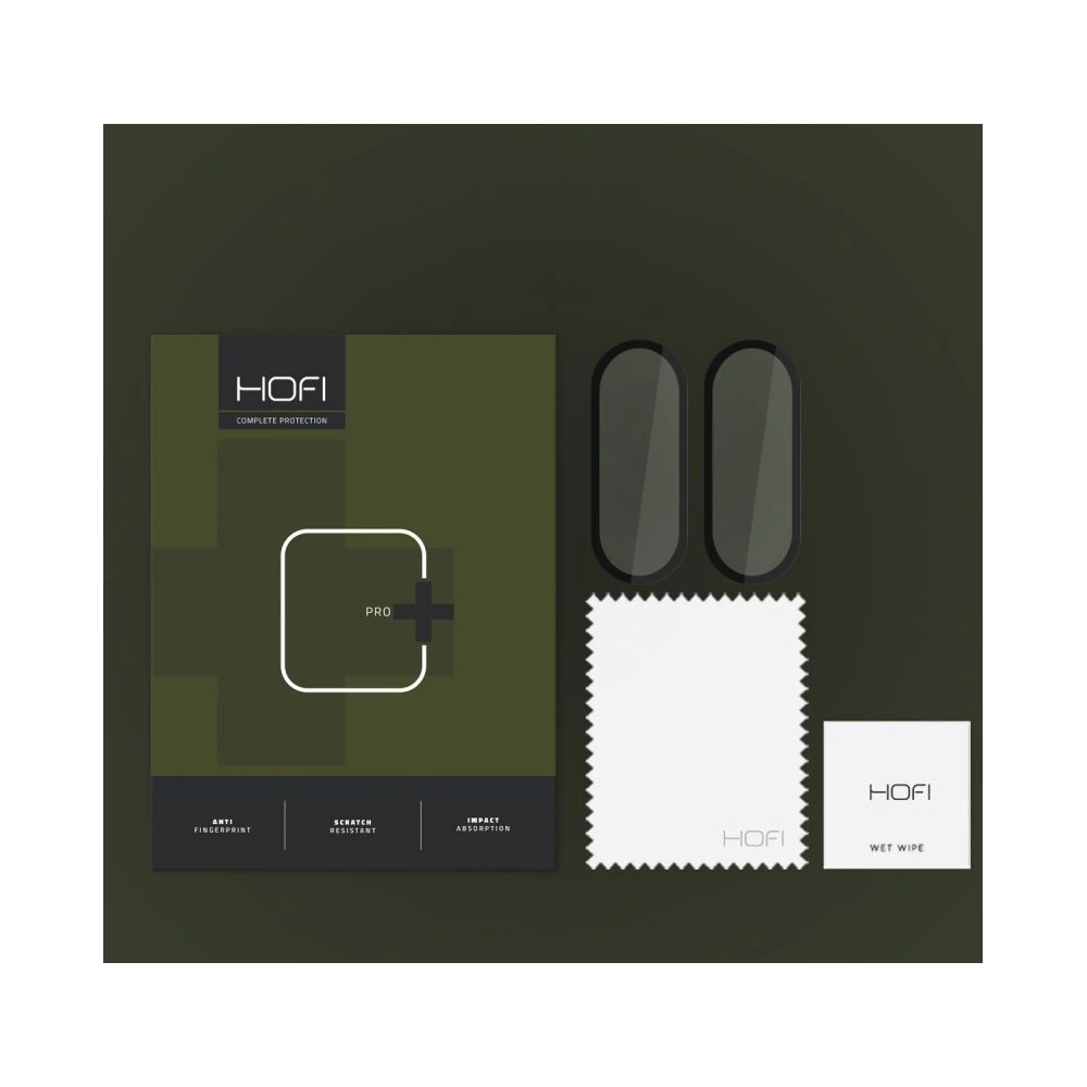 Hurtownia GSM - Hofi Hybrid Pro+ Xiaomi Smart Band 8 / 8 NFC / 9 Black [2 PACK] - HOFI382 - {ean13} - Hurt