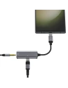 Hurtownia GSM - Adaptér Tech-Protect Ultraboost USB-C/mini jack 3.5mm + USB-C černý - THP1956 - {ean13} - Hurt