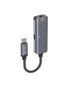 Adapter Tech-Protect Ultraboost Lightning/mini jack 3.5mm + Lightning Fekete