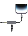 Hurtownia GSM - Adaptér Tech-Protect Ultraboost Lightning/mini jack 3.5mm + Lightning Černý - THP1957 - {ean13} - Hurt
