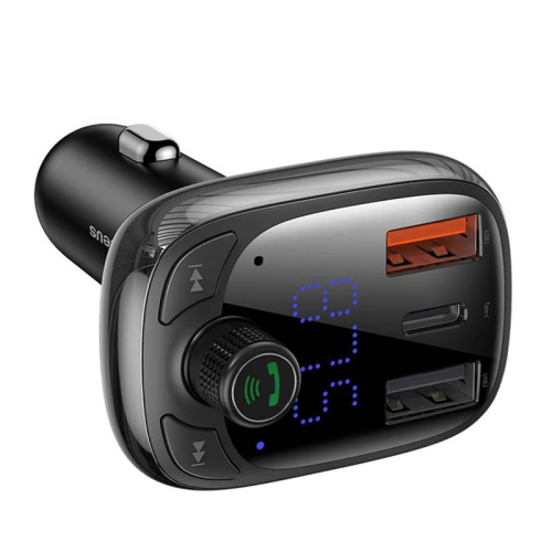 Transmiter samochodowy Baseus Bluetooth MP3 S-13 (czarny)