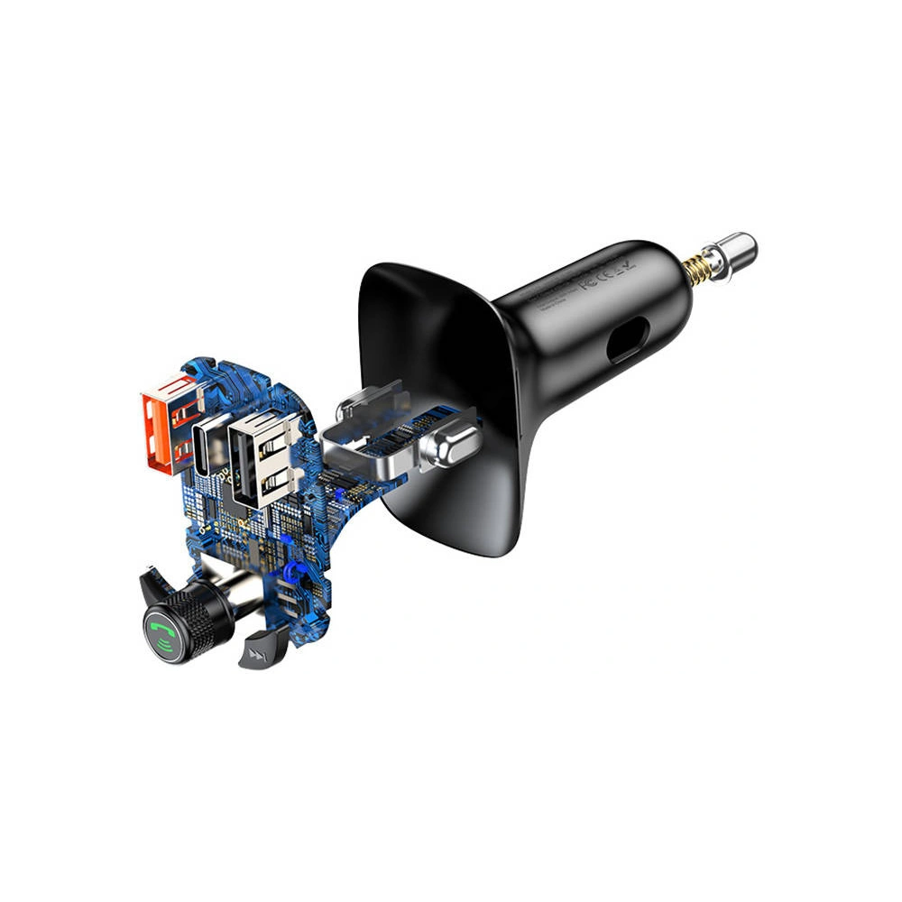 Hurtownia GSM - Transmiter automobilový Baseus Bluetooth MP3 S-13 (černý) - BSU4189 - {ean13} - Hurt