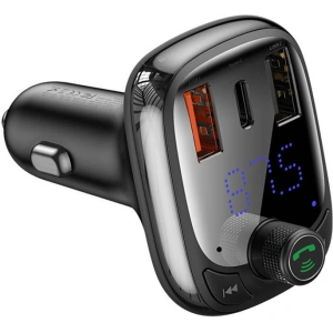 Hurtownia GSM - Transmiter automobilový Baseus Bluetooth MP3 S-13 (černý) - BSU4189 - {ean13} - Hurt
