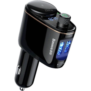 Hurtownia GSM - Transmițător auto Baseus Bluetooth MP3 S-06 (negru) - BSU4190 - {ean13} - Hurt