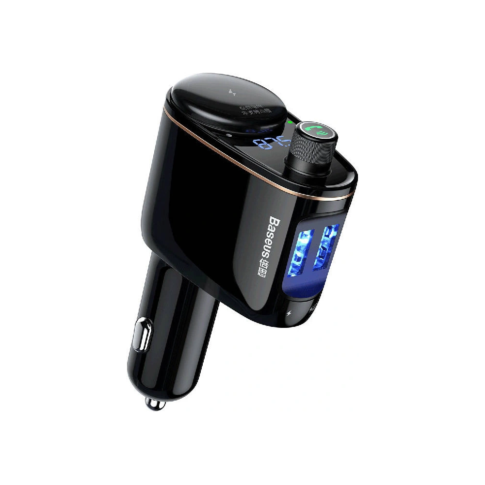 Hurtownia GSM - Autós transmitter Baseus Bluetooth MP3 S-06 (fekete) - BSU4190 - {ean13} - Hurt