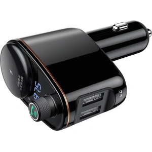 Hurtownia GSM - Transmiter automobilový Baseus Bluetooth MP3 S-06 (černý) - BSU4190 - {ean13} - Hurt