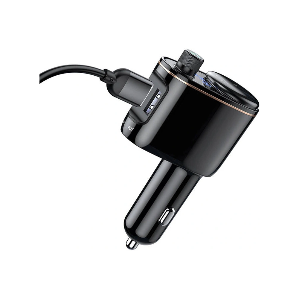 Hurtownia GSM - Transmițător auto Baseus Bluetooth MP3 S-06 (negru) - BSU4190 - {ean13} - Hurt