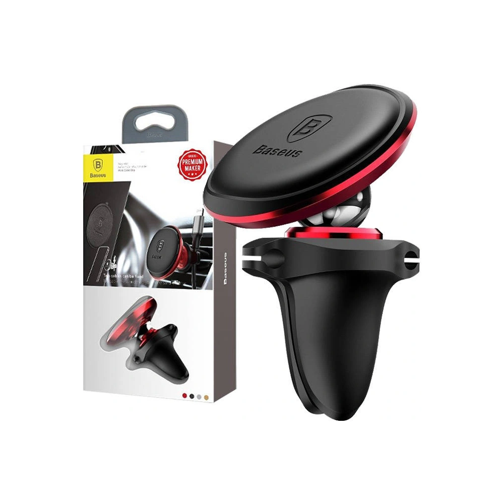 Hurtownia GSM - Uchwyt auto magnetic Baseus pentru telefon (roșu) - BSU4191 - {ean13} - Hurt