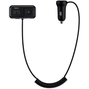 Hurtownia GSM - Transmitter do auta Baseus Bluetooth MP3 S-16 (černý) - BSU4192 - {ean13} - Hurt