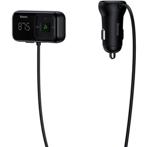 Hurtownia GSM - Transmitter do auta Baseus Bluetooth MP3 S-16 (černý) - BSU4192 - {ean13} - Hurt
