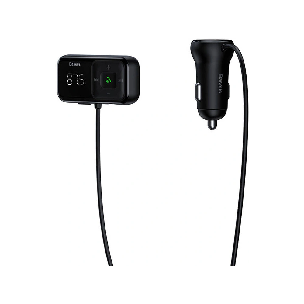 Hurtownia GSM - Transmițător auto Baseus Bluetooth MP3 S-16 (negru) - BSU4192 - {ean13} - Hurt