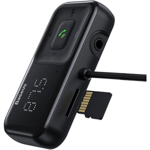 Hurtownia GSM - Transmitter do auta Baseus Bluetooth MP3 S-16 (černý) - BSU4192 - {ean13} - Hurt