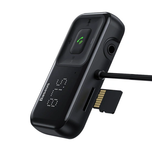 Transmiter samochodowy Baseus Bluetooth MP3 S-16 (czarny)