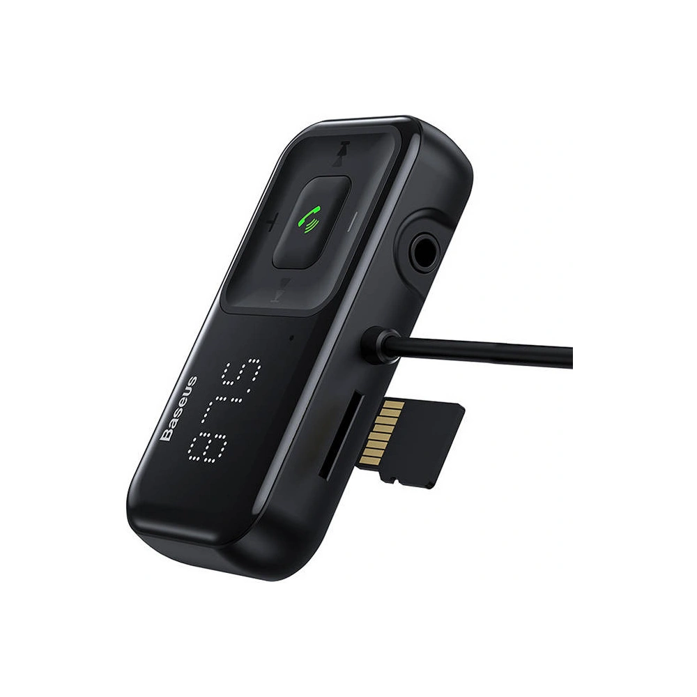 Hurtownia GSM - Transmițător auto Baseus Bluetooth MP3 S-16 (negru) - BSU4192 - {ean13} - Hurt