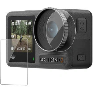 Hurtownia GSM - Zesílené sklo TELESIN na objektiv a displej DJI Osmo Action 3 - TLS115 - {ean13} - Hurt