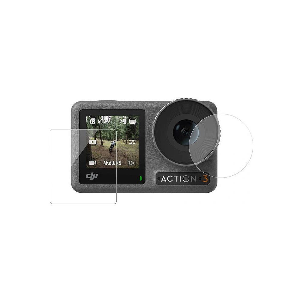 Hurtownia GSM - Zesílené sklo TELESIN na objektiv a displej DJI Osmo Action 3 - TLS115 - {ean13} - Hurt