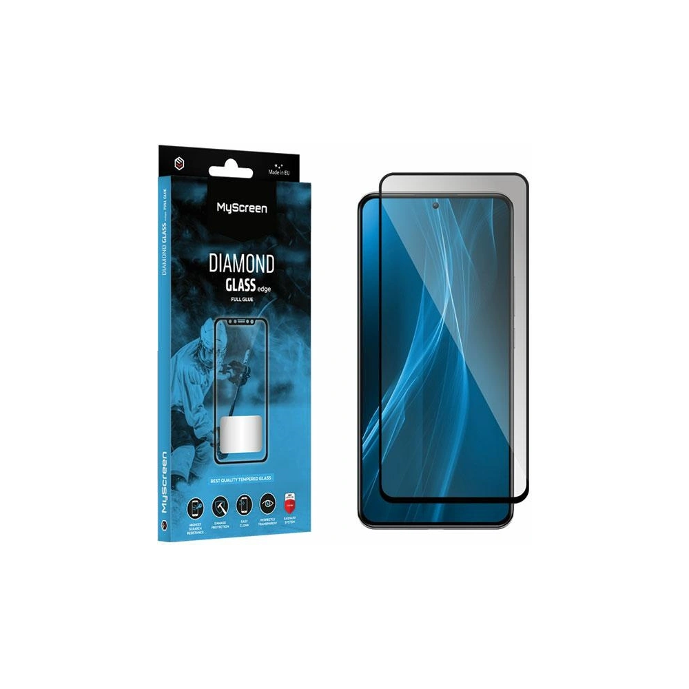 Hurtownia GSM - Sklá tvrzená MyScreen Diamond Glass Edge FG Xiaomi POCO F5 Pro černý/black Full Glue - MSRN366 - {ean13} - Hurt