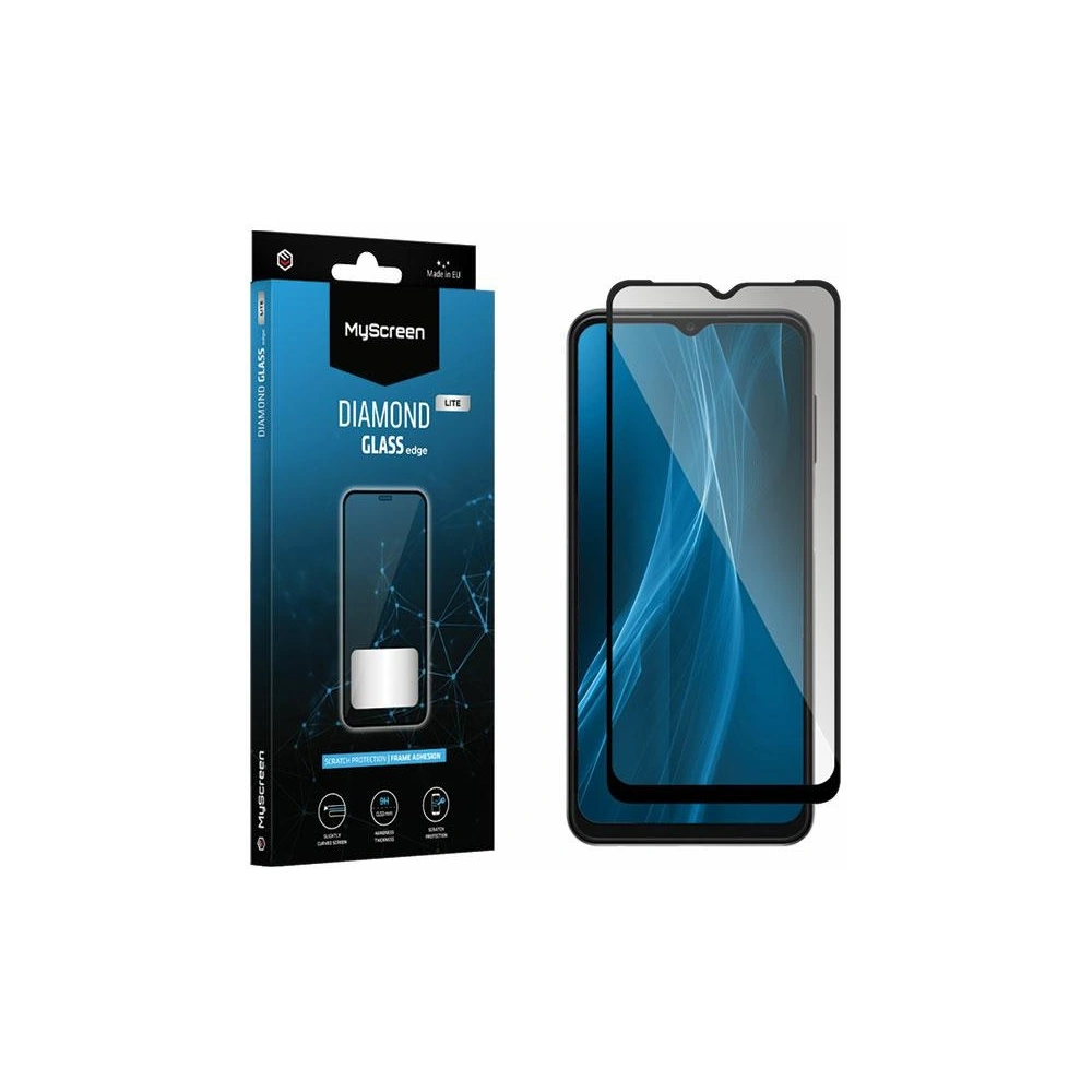 Hurtownia GSM - Gehärtetes Glas MyScreen Diamond Glass Edge Lite FG Honor 70 Lite schwarz/black Full Glue - MSRN368 - {ean13} - Hurt