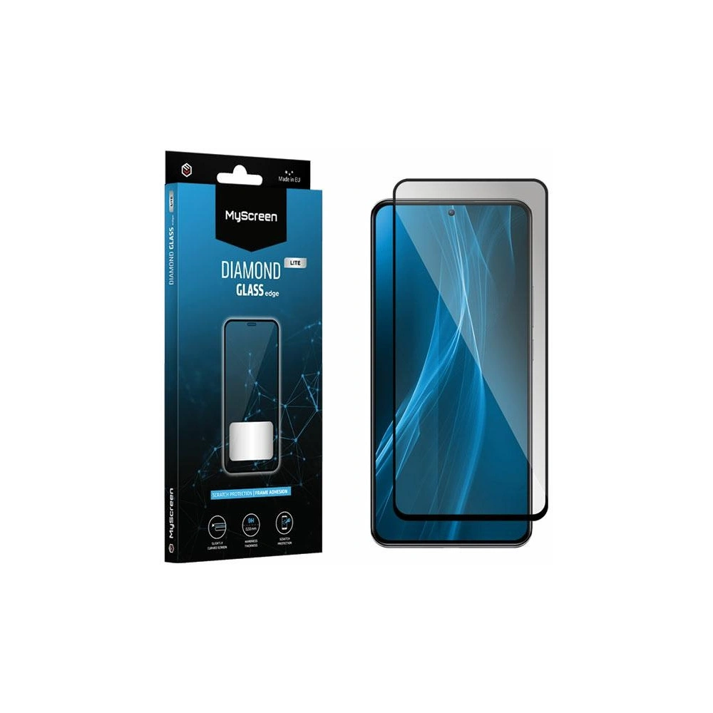 Wholesale MyScreen Diamond Glass Edge Lite Full Glue Realme 10T 5G black - MSRN375 - {ean13} - Hurt