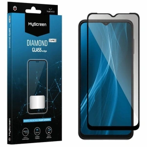 Hurtownia GSM - Szkło hartowane MyScreen Diamond Glass Edge Lite FG Realme C55/10 Pro czarny/black Full Glue - MSRN377 - {ean13} - Hurt