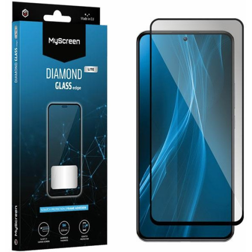 MyScreenProtector Distributor - 5904433213394 - MSRN379 - MyScreen Diamond Glass Edge Lite Full Glue Xiaomi Poco M5s black - B2B homescreen