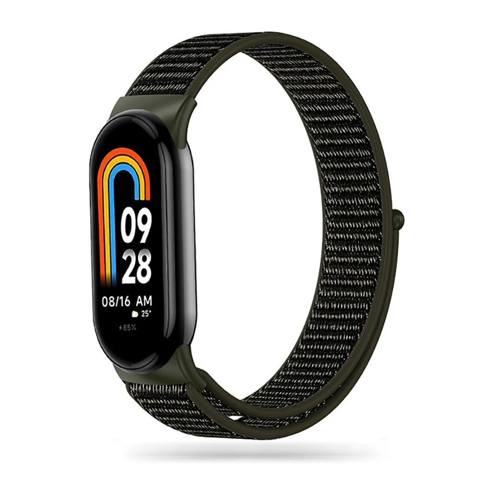 Hurtownia GSM - Pasek Tech-Protect Nylon Xiaomi Smart Band 8 / 8 NFC / 9 Katonai Zöld - THP1973 - {ean13} - Hurt