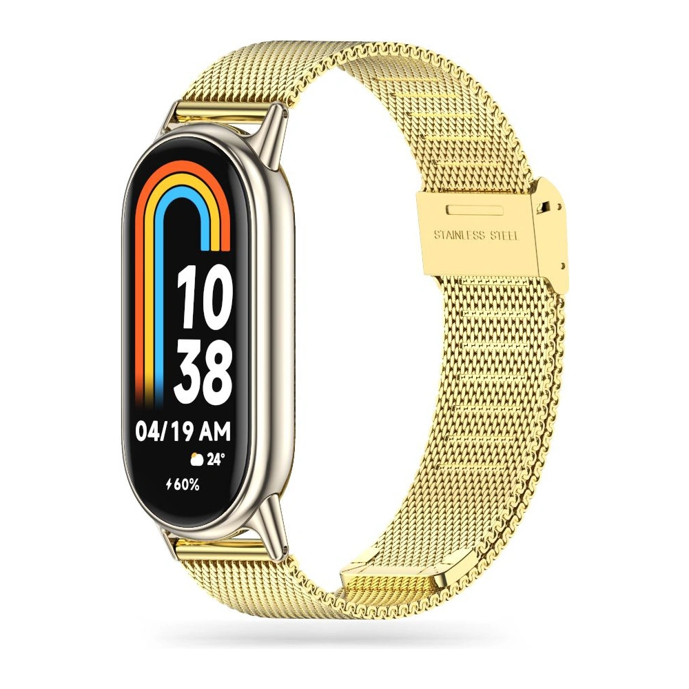 Hurtownia GSM - Pasek Tech-Protect Milaneseband Xiaomi Smart Band 8 / 8 NFC / 9 Gold - THP1975 - {ean13} - Hurt