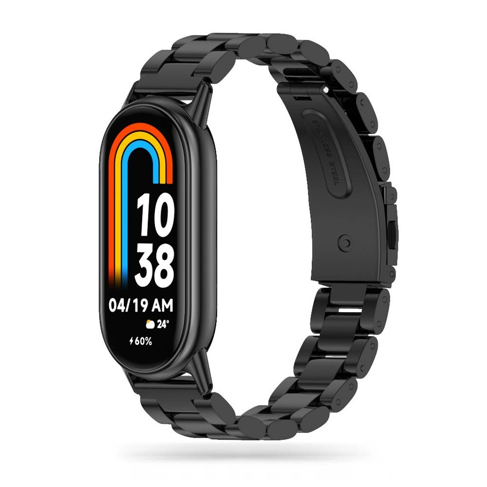 Wholesale Tech-Protect Stainless Xiaomi Smart Band 8 / 8 NFC / 9 Black - THP1978 - {ean13} - Hurt