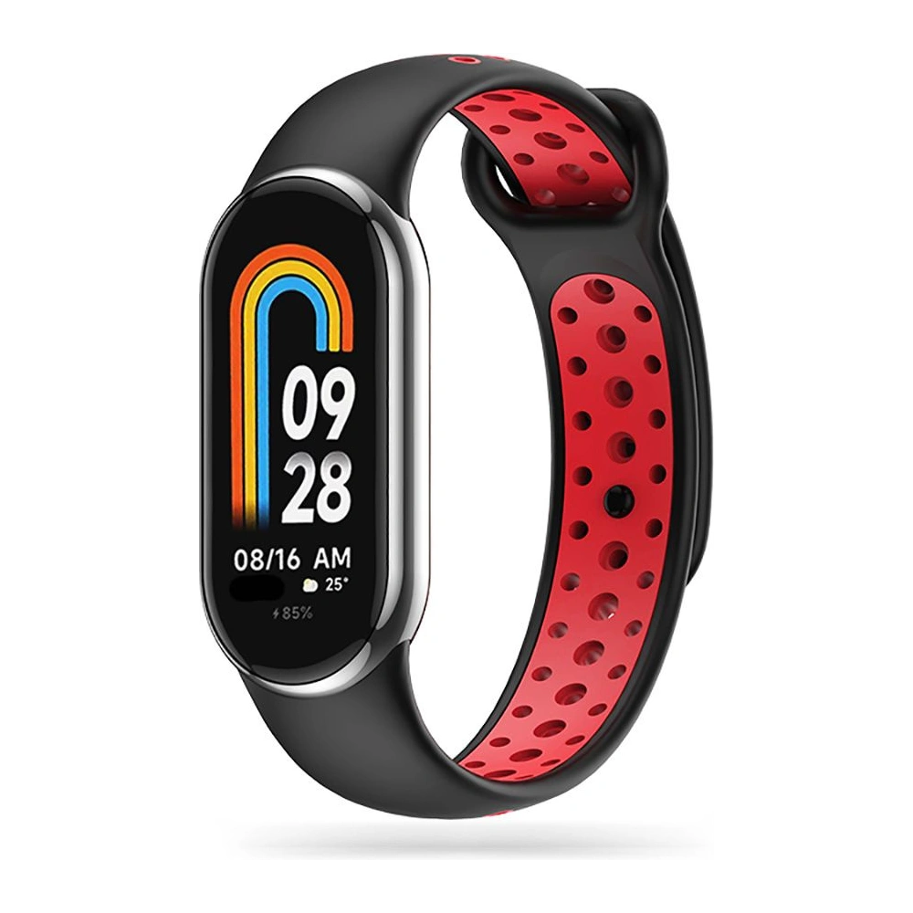 Hurtownia GSM - Pasek Tech-Protect Softband Xiaomi Smart Band 8 / 8 NFC / 9 Schwarz/Rot - THP1980 - {ean13} - Hurt