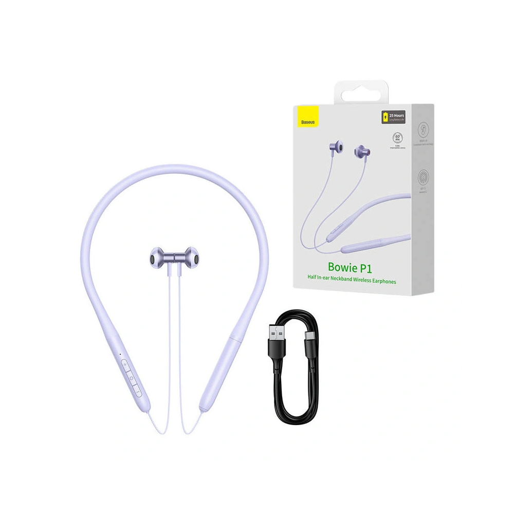 Hurtownia GSM - Kabellose Kopfhörer Baseus Bowie P1 Bluetooth 5.2 (lila) - BSU4197 - {ean13} - Hurt