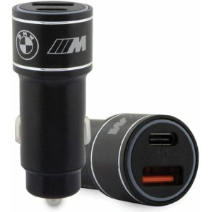Hurtownia GSM - Autós töltő BMW BMCCMUSBCK PD-QC 3.0 20W Gyors Töltés fekete/m fekete M kiadás - BMW459 - {ean13} - Hurt