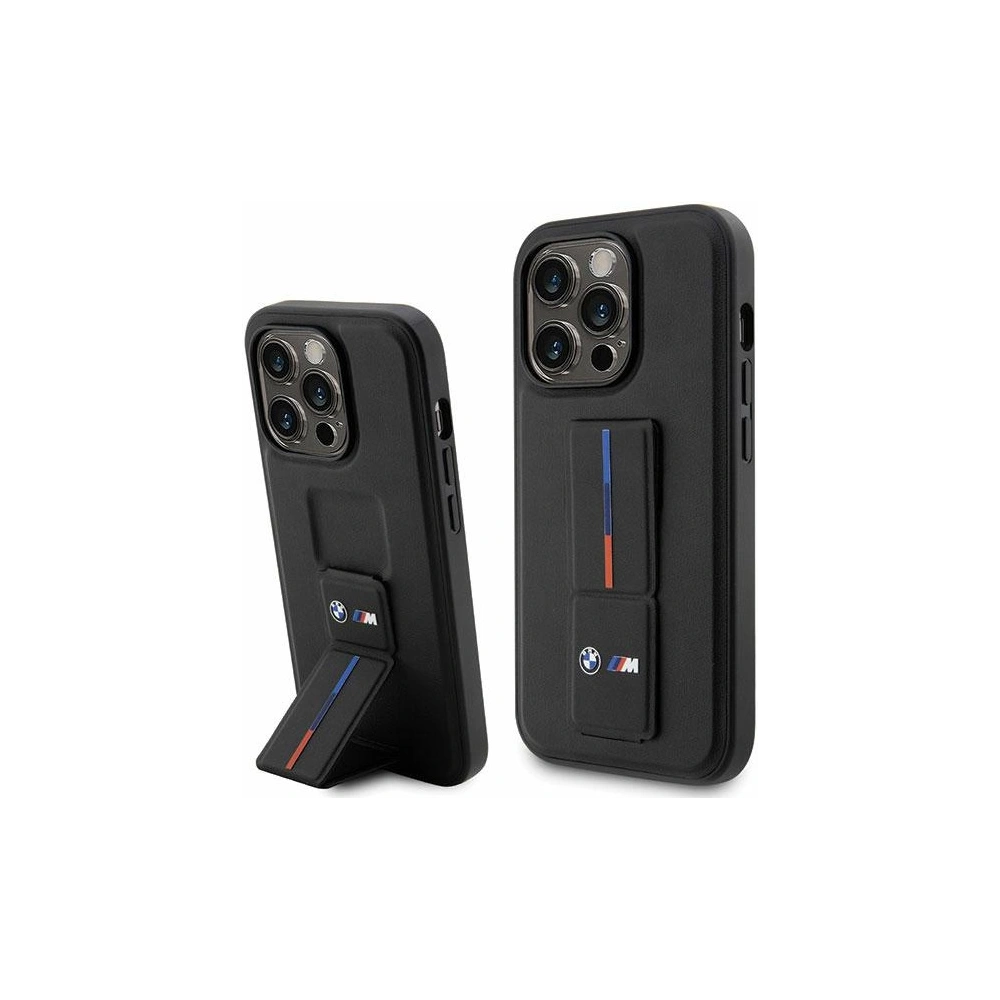 Wholesale BMW BMHCP14L22GSLK iPhone 14 Pro 6.1" black hardcase Grip Hot Stamp - BMW460 - {ean13} - Hurt