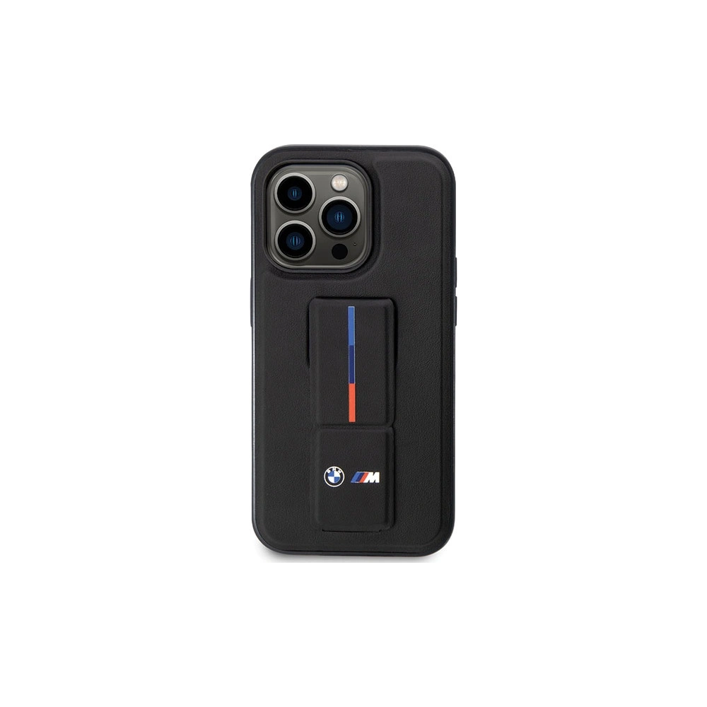 Hurtownia GSM - Etui BMW BMHCP14L22GSLK Apple iPhone 14 Pro schwarz/schwarz Hardcase Grip Hot Stamp - BMW460 - {ean13} - Hurt