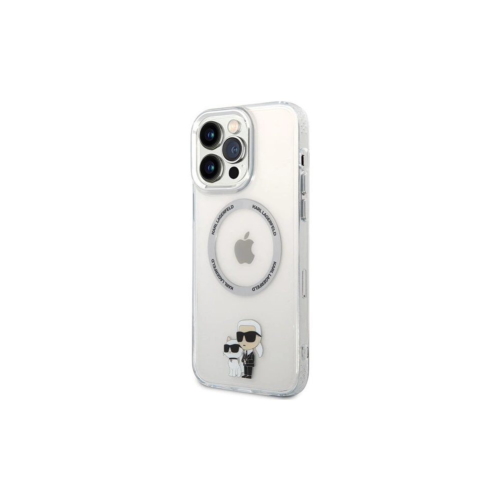 Hurtownia GSM - Etui Karl Lagerfeld KKLHMP13XHNKCIT Apple iPhone 13 Pro Max hardcase transparent Iconic Karl&Choupette Magsafe - KLD1575 - {ean13} - Hurt