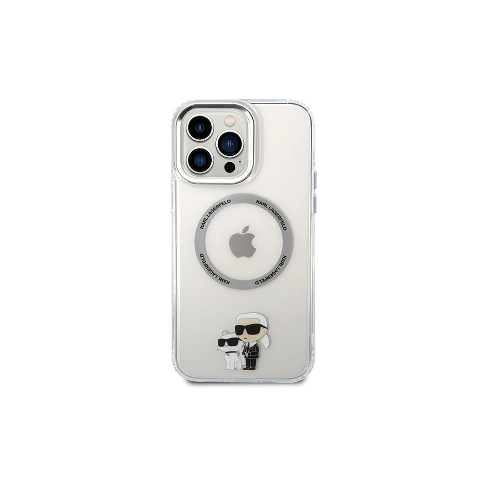 Hurtownia GSM - Etui Karl Lagerfeld KKLHMP13XHNKCIT Apple iPhone 13 Pro Max hardcase transparent Iconic Karl&Choupette Magsafe - KLD1575 - {ean13} - Hurt