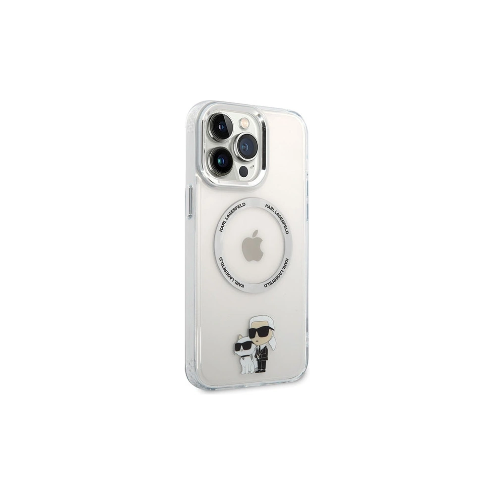 Hurtownia GSM - Etui Karl Lagerfeld KKLHMP13XHNKCIT Apple iPhone 13 Pro Max hardcase transparent Iconic Karl&Choupette Magsafe - KLD1575 - {ean13} - Hurt