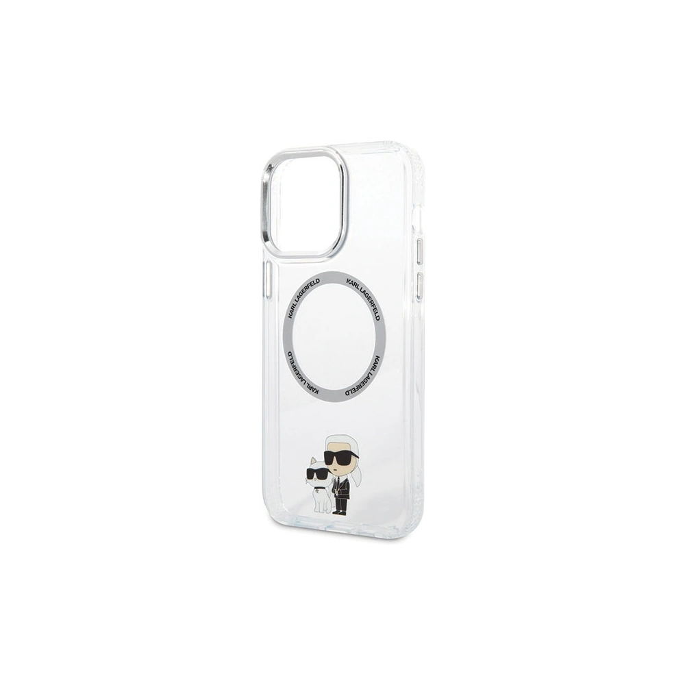Hurtownia GSM - Etui Karl Lagerfeld KKLHMP13XHNKCIT Apple iPhone 13 Pro Max hardcase transparent Iconic Karl&Choupette Magsafe - KLD1575 - {ean13} - Hurt