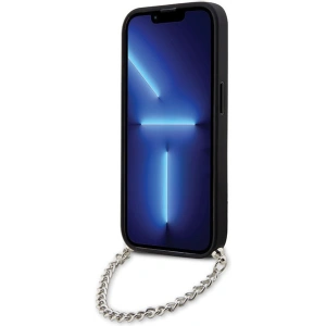 Wholesale Karl Lagerfeld KLHCP14LSACKLHPG iPhone 14 Pro 6.1" srebrny/silver hardcase Saffiano Monogram Chain - KLD1576 - {ean13} - Hurt